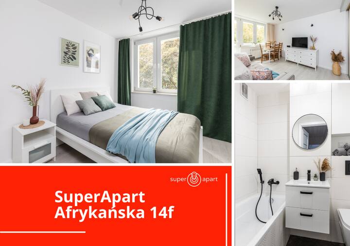 SuperApart Afrykańska 14F Apartments for Rent in Warszawa