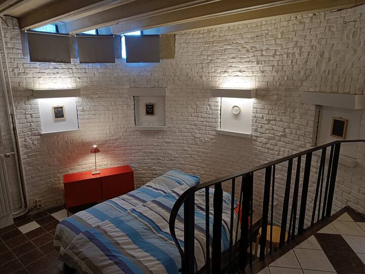 Rez-de-chaussée grand espace de cou