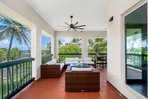 Oceanview Villa in Gated Beachfront Community