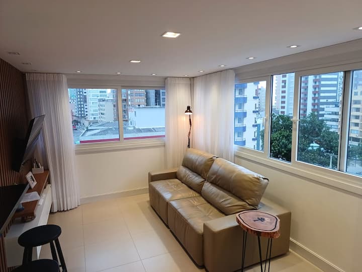 โซฟาหนังขนาดเล็กแบบยืดหดได้และปรับเอนนอนได้