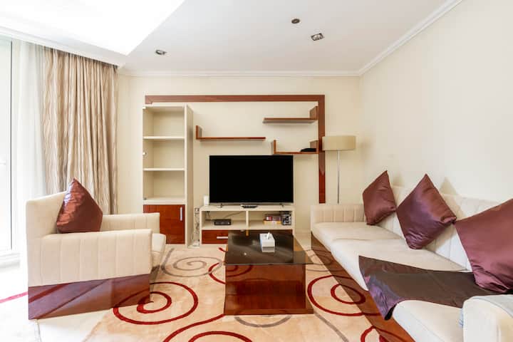 Fully-equppied Studio With Private Beach And Pool - Dubaï