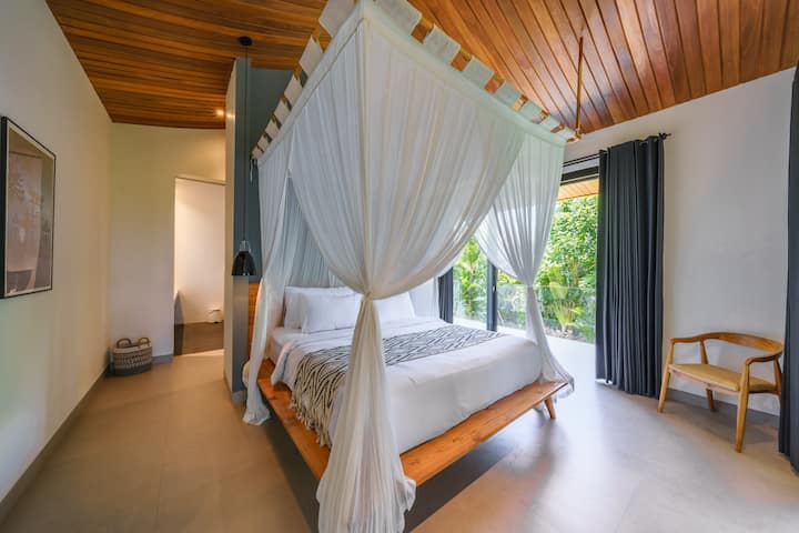 Bright and airy bedroom
