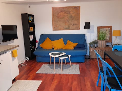 Nice apartment on the heights of Lons le S.