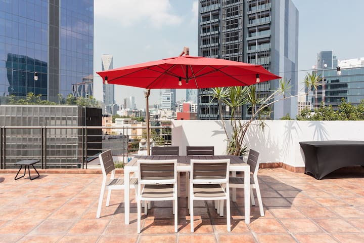 3 High End Apts with Private Rooftop in Roma Norte gallery image 2