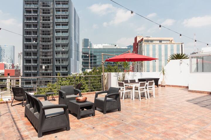 3 High End Apts with Private Rooftop in Roma Norte gallery image 4