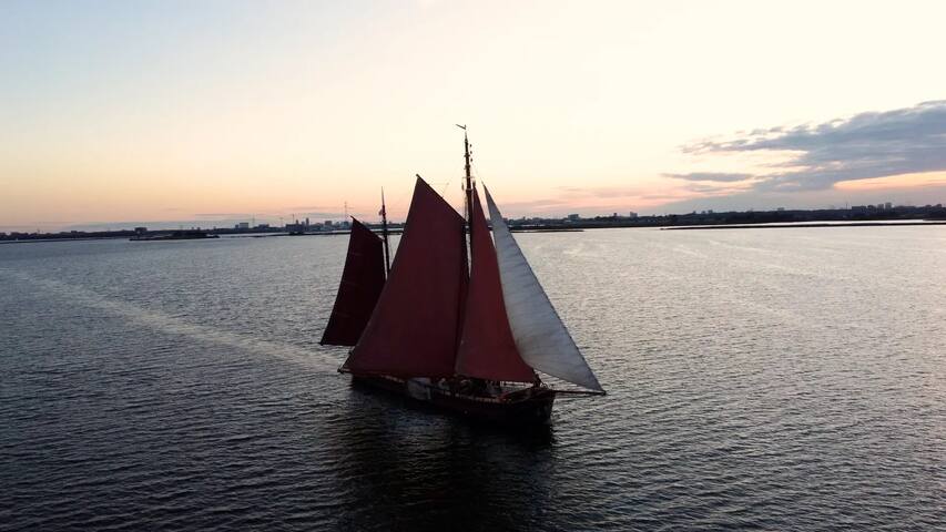 Historical sailing ship in the center of Amsterdam gallery image 3