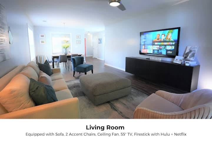 28+ Day, Pet Friendly Cozy Retreat - High Point