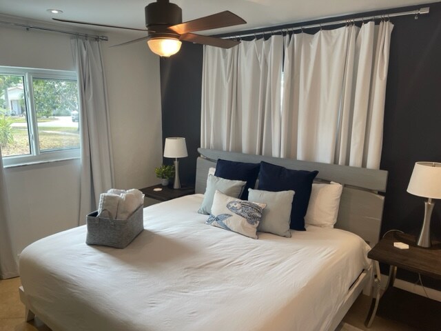 キングサイズベッド付き第3寝室