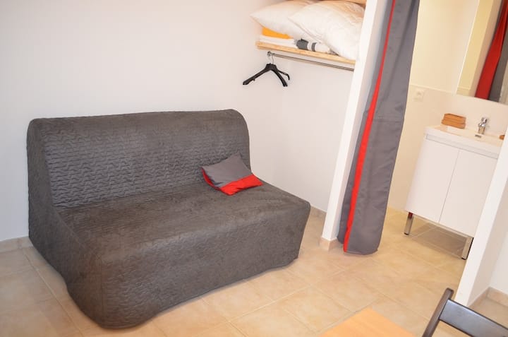 Studio En Centre Ville Argelès-sur-mer Petit Prix - Plage du Racou