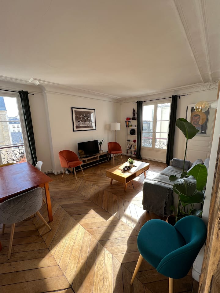 Apartamento charmoso no coração de Paris (9º) Apartamentos para Alugar em Paris, Ilha de