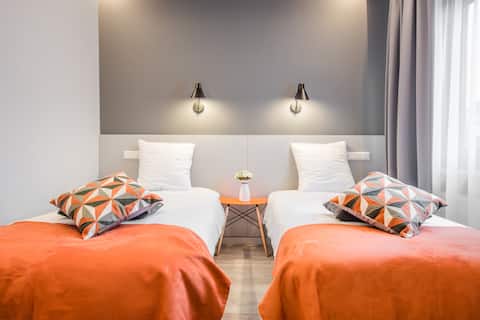 Double or twin room in Hotel Mandarina