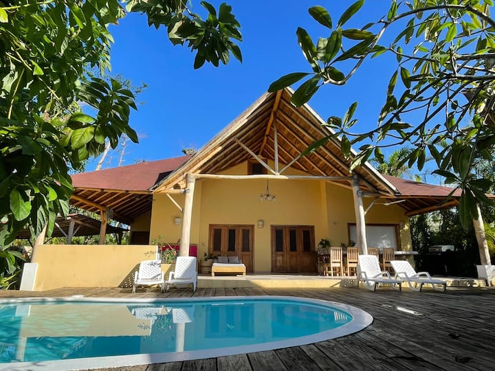 Nice Caribbean style villa for 12 people Villas for Rent in Las Terrenas, Samaná, Dominican