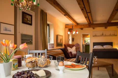 Leistungsstarkes Airbnb: Dat Hus mit de Tonn vor de Dör in Sellin