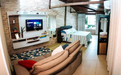 Popular Airbnb listing: APARTMENT – Vix Single Space – Fully Equipped in Espírito Santo