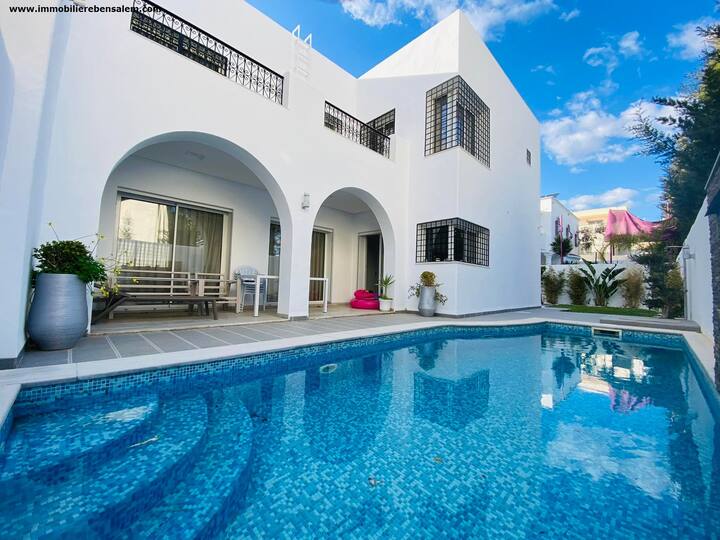 Dream villa with pool /by the beach Villas for Rent in Hammamet, Nabeul, Tunisia Airbnb