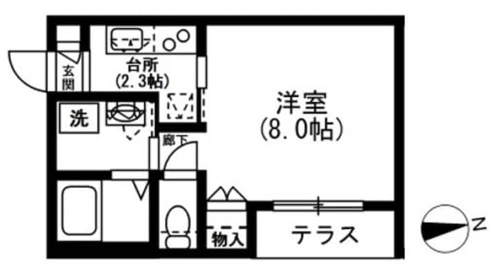 立地便利の美しいマンション - Shinjuku City