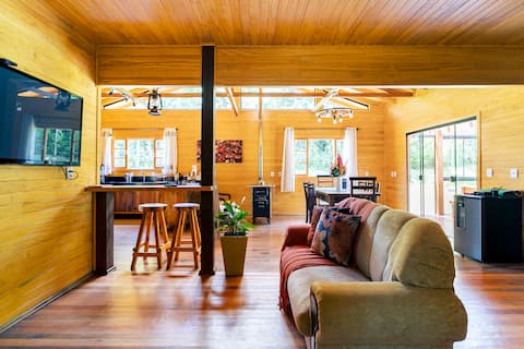 Anúncio popular: Beautiful house with gas shower and gourmet area em Alfredo Wagner