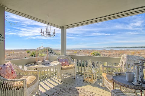 Luxury Seabrook Beachfront w/Spectacular Sunsets!