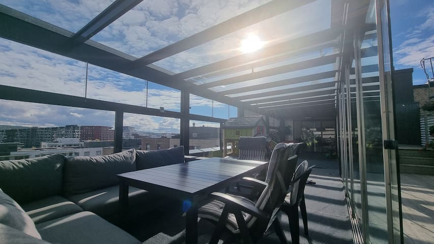 Exclusive Penthouse Apartment (100m2) Jacuzzi, Sun