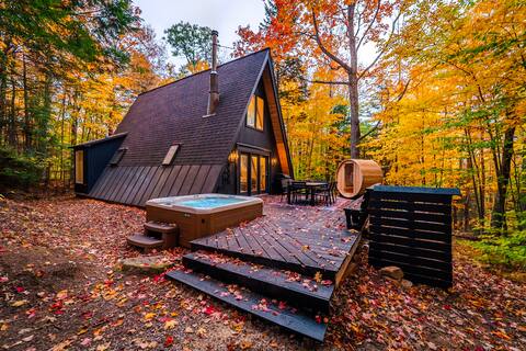 Okemo A-Frame - Floor Hammock, Sauna & Hot Tub