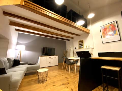 Airbnb performant: 𒊹 Beautiful 2-bedroom apartment in Chambéry 𑁍 à Chambéry