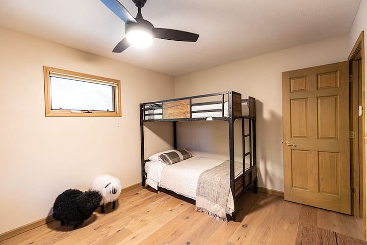 The Upstairs Bunk Bedroom is great for the kids. 