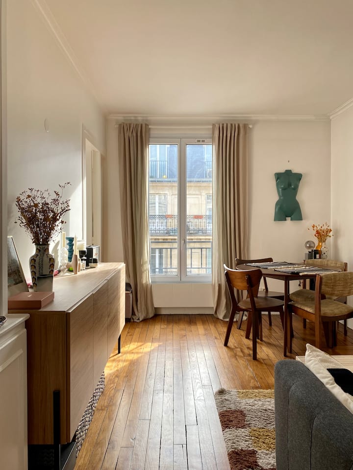 Apartamento acolhedor e charmoso em Montmartre. Apartamentos para Alugar em Paris, Ilha de