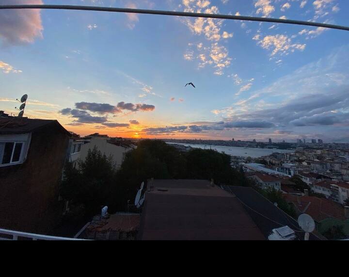 Duplex apartment with Bosphorus view Üsküdar center Apartments for