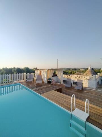 Trullo Barsenta con piscina uso esclusivo gallery image 5