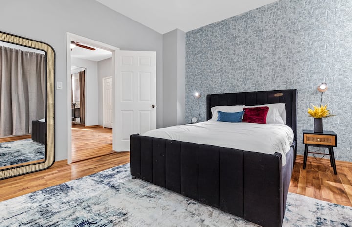 חדר שינה שני עם משרד צמוד 