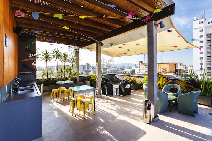 Rooftop with beautiful 360° view in the heart of São Paulo in Sao Paulo ...