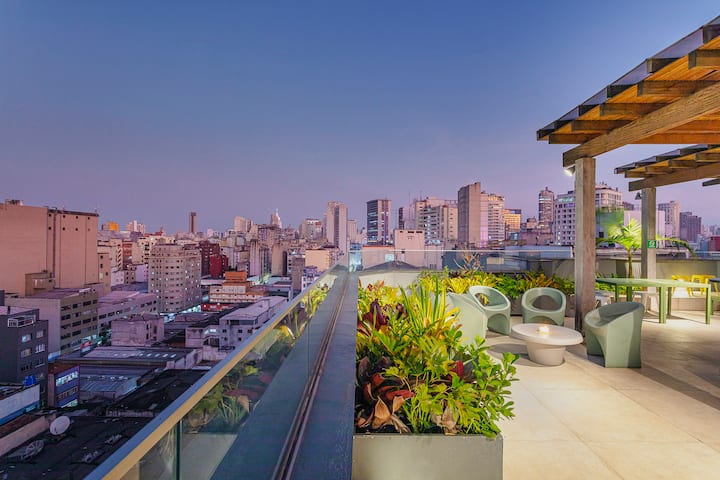 Brazil Rooftop Tanning Rooftop with beautiful 360° view in the heart of São Paulo in Sao Paulo ...