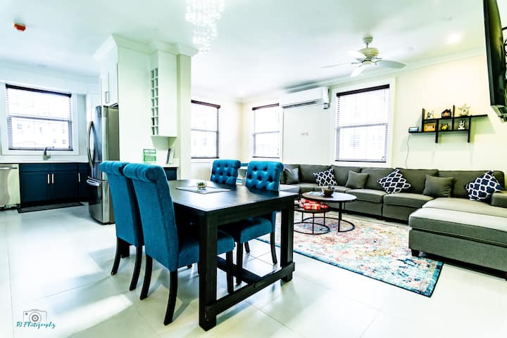 Luxury 3BR Montego Bay Apt, Amenities, Chef