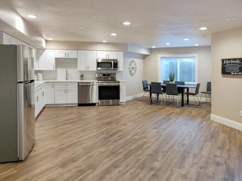 Cheery and Bright four Bedroom Walkout Basement