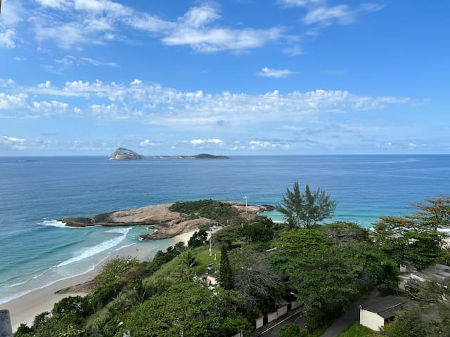 Fantastic view over Ipanema beach, 2 bedroom