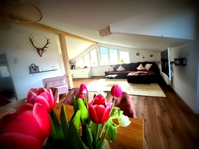 Top Airbnb: 5-star apartment with castle view in Ostallgäu