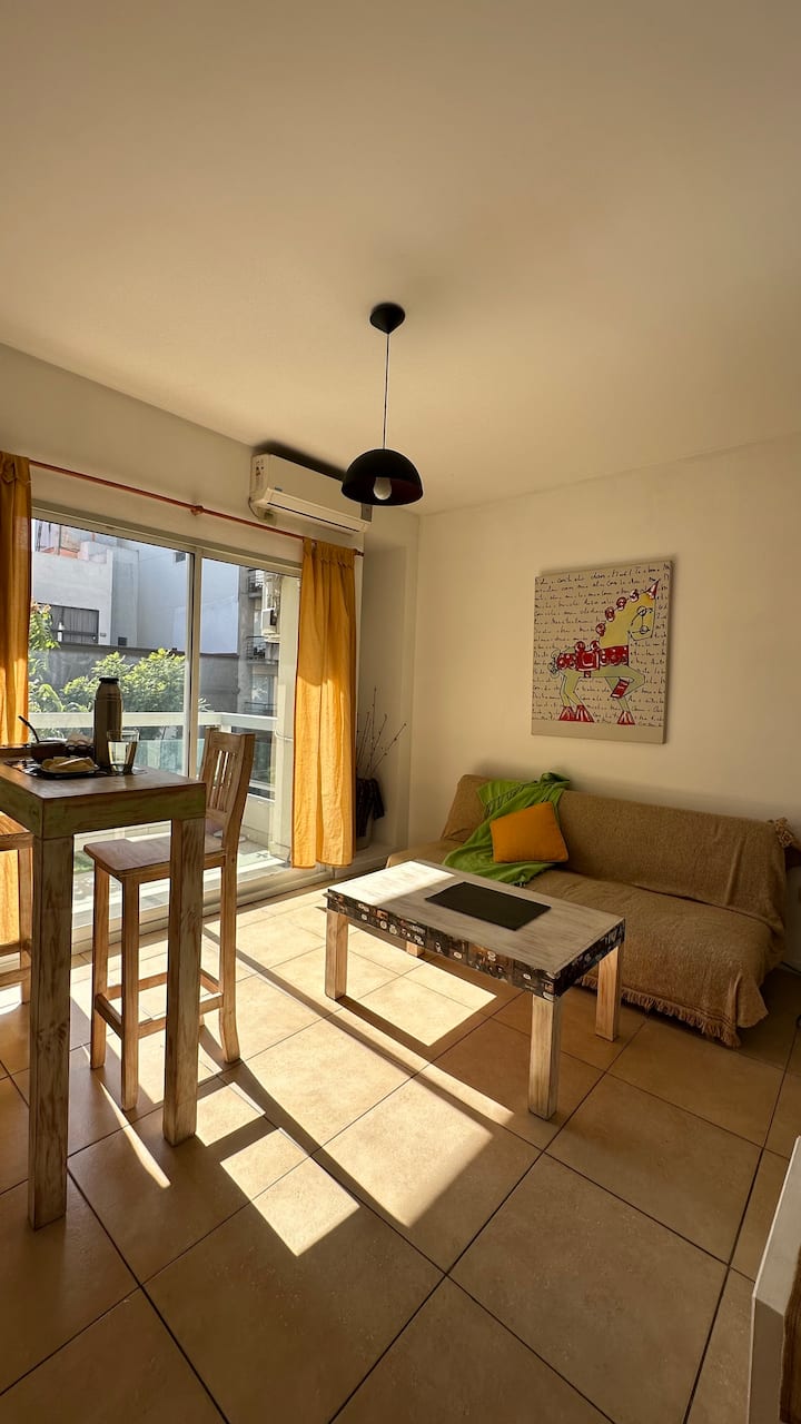 Monoambiente amoblado en Villa Crespo