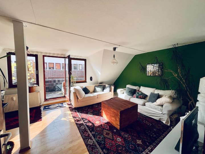 Duplex apartment with family bed, central location Apartments for