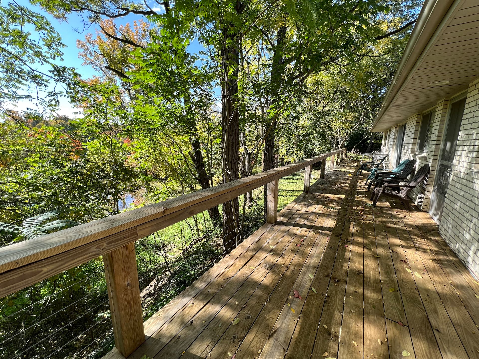 Riverfront mid-century home surrounded by nature!