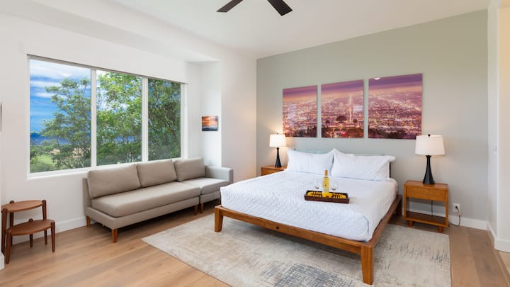 Მთავარი საძინებელი #1 - საწოლი 193 × 203 სმ