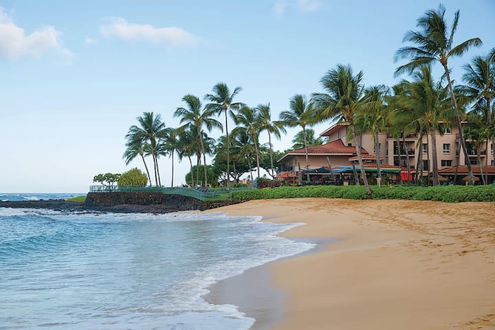 BEACHFRONTFun Waiohai Resort Club+Amenities, 2BR