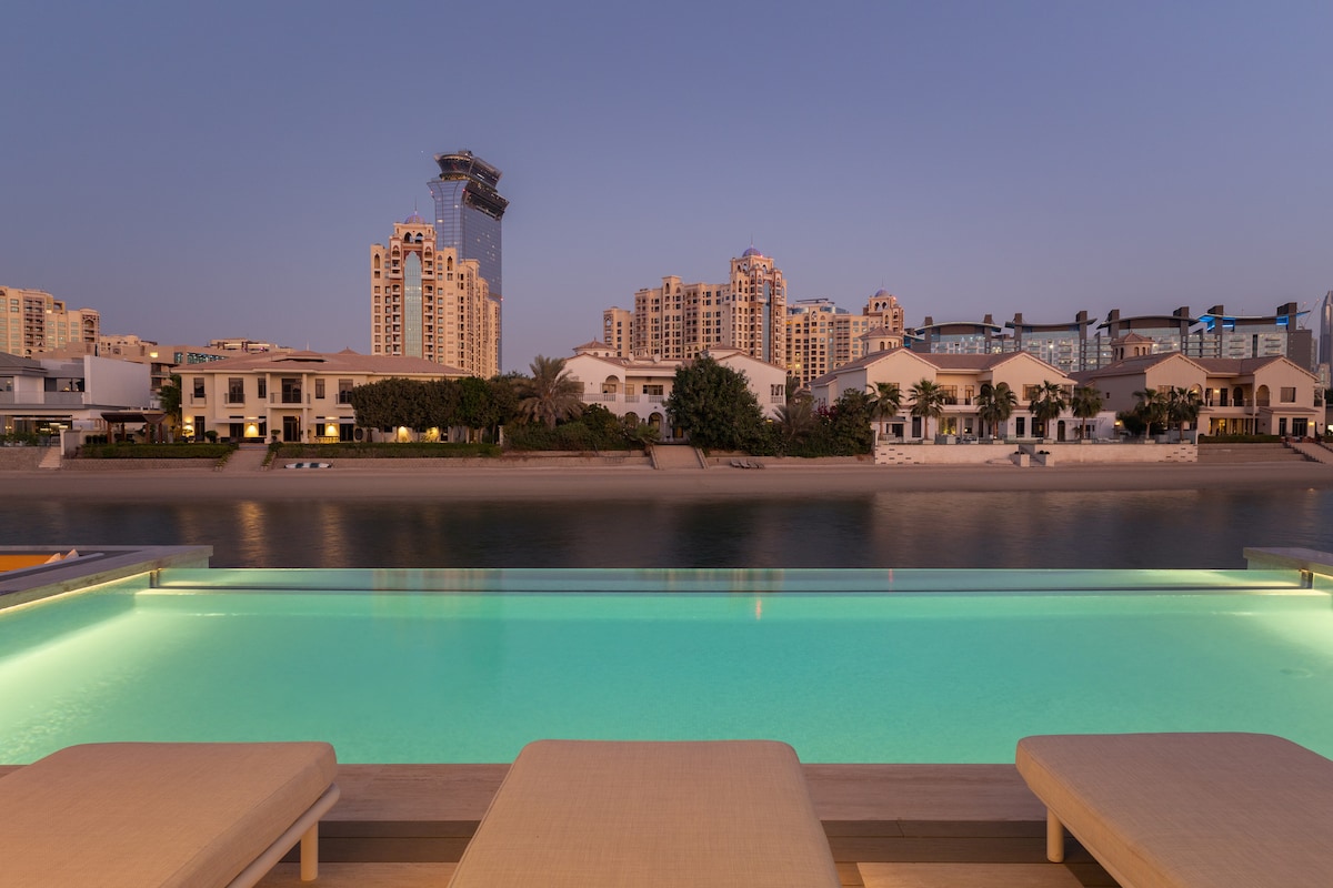 Palm Jumeirah Paradise: 5BR Villa | Infinity Pool - 5
