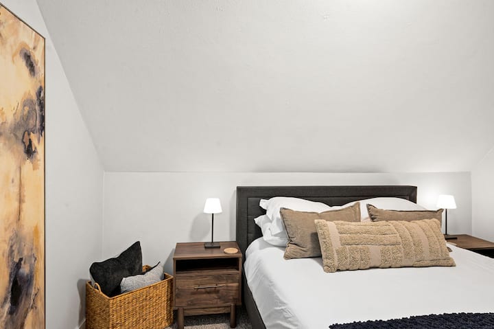 Comfortable Nectar Brand Queen bed!