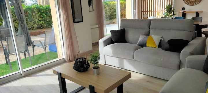 Gîte Des Gônes 10 Pers, Jardin, Clim, Parking Lyon - Chaponnay