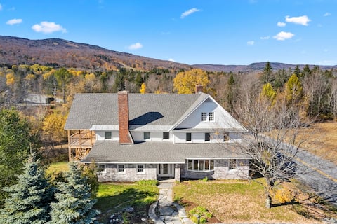 Mountain View 8-BR Lodge 2-Min to Mount Snow