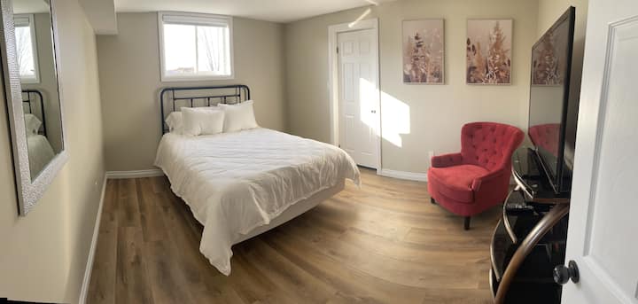 Dormitorio 4 Queen con TV para Netflix 