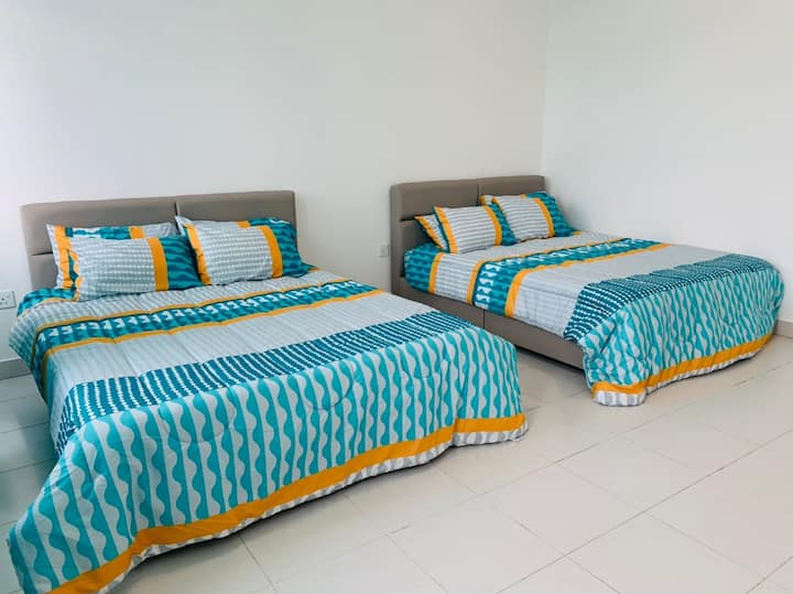 Основно легло x 2 големи двойни легла 