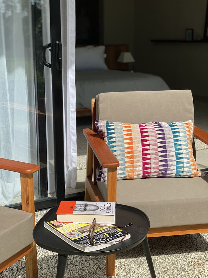 Le camere 3 sono un ottimo posto per leggere il tuo libro o per ammirare l'alba