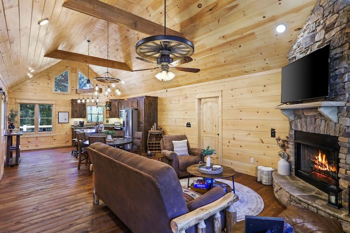 A warm, open living space designed for connection, comfort, and slowing down together.