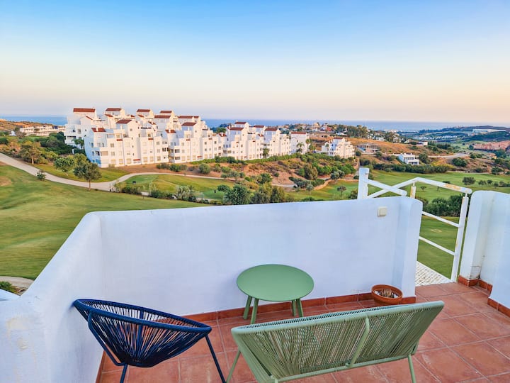 Seaview Penthouse Valle Romano Golf - Estepona